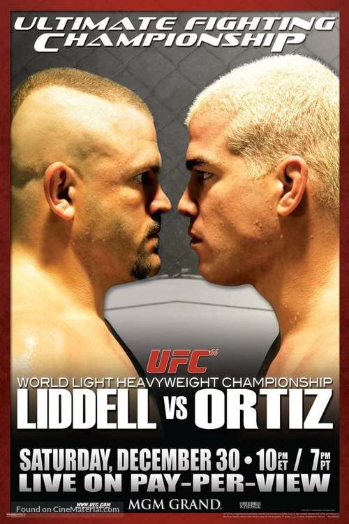 UFC 66: Liddell vs. Ortiz - Movie Poster