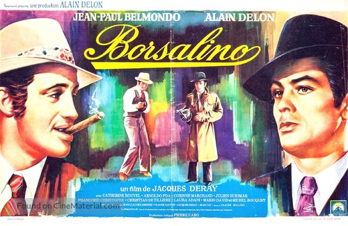 Borsalino - Belgian Movie Poster