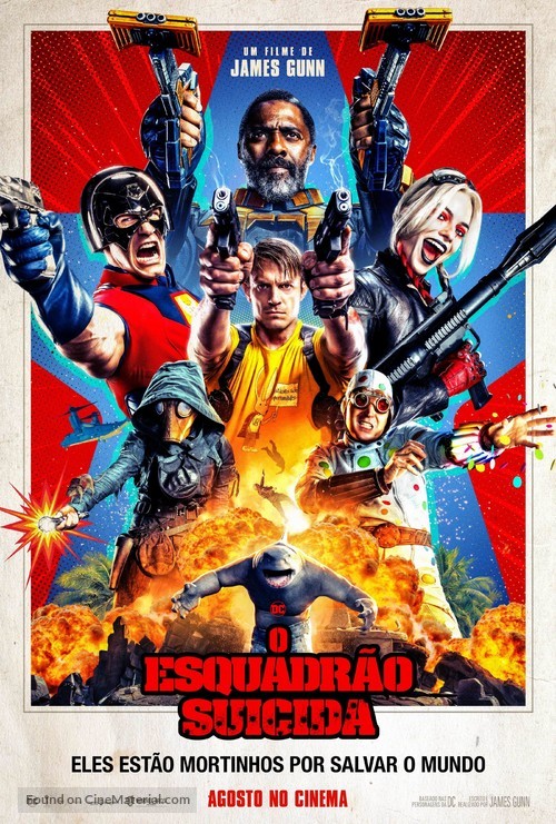 The Suicide Squad - Portuguese Movie Poster