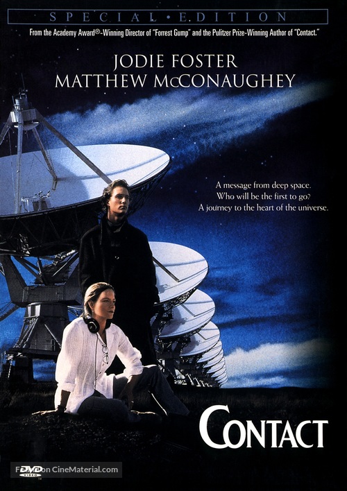 Contact - DVD movie cover