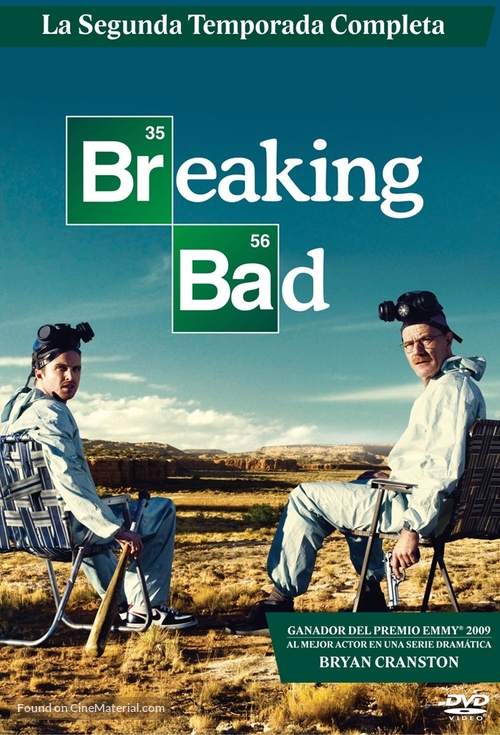 &quot;Breaking Bad&quot; - Spanish DVD movie cover