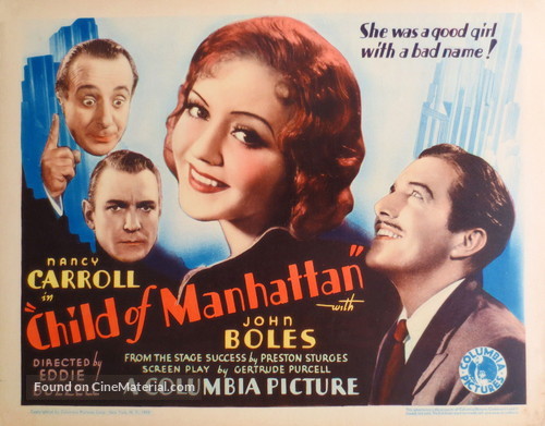 Child of Manhattan - Movie Poster