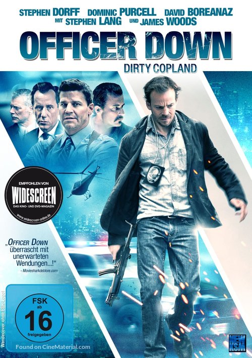 Officer Down - German DVD movie cover