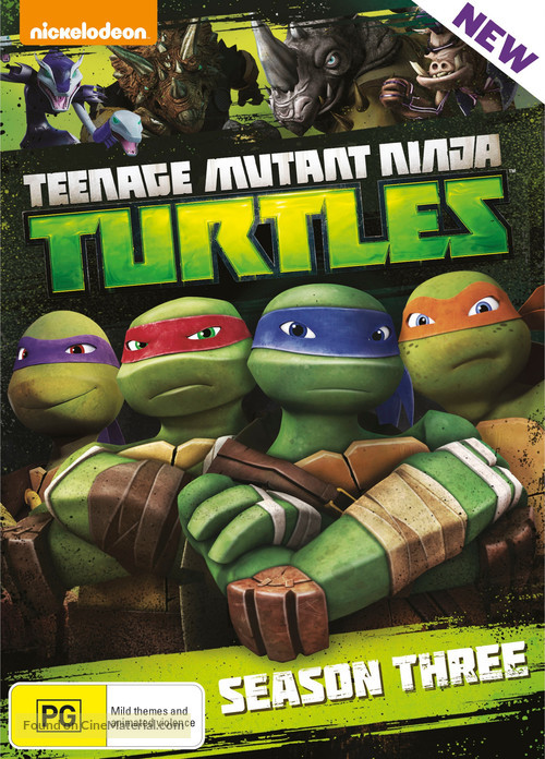 &quot;Teenage Mutant Ninja Turtles&quot; - Australian Movie Cover