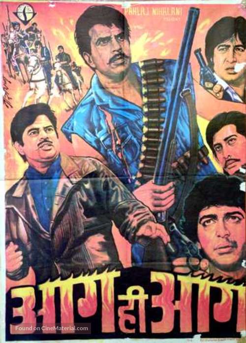 Aag Hi Aag - Indian Movie Poster