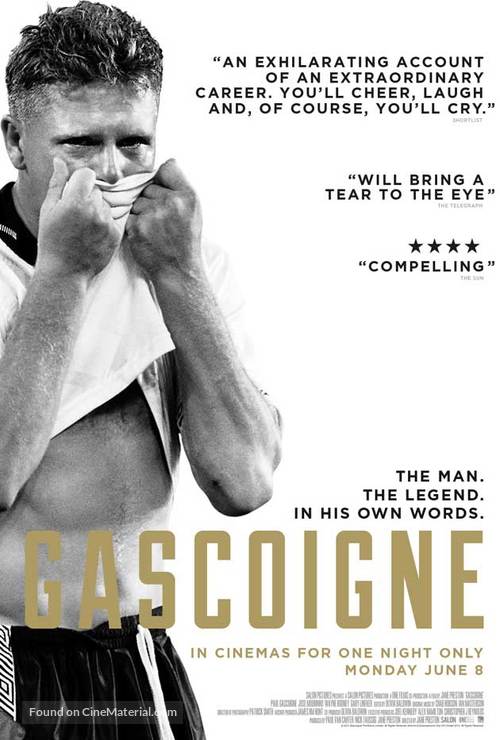 Gascoigne - British Movie Poster