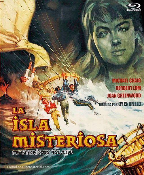 Mysterious Island - Spanish Blu-Ray movie cover