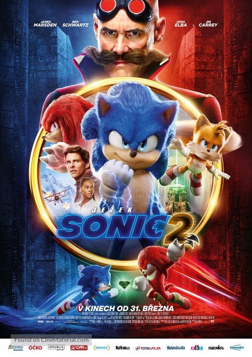 Sonic the Hedgehog 2 - Czech Movie Poster