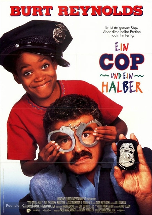 Cop and &frac12; - German Movie Poster