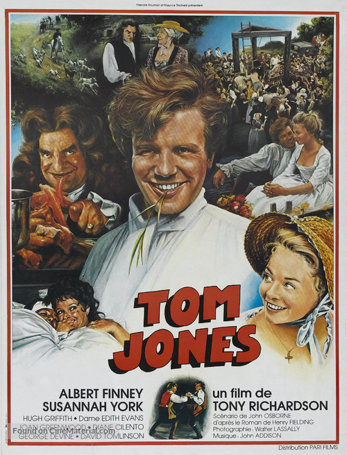 Tom Jones - French Movie Poster