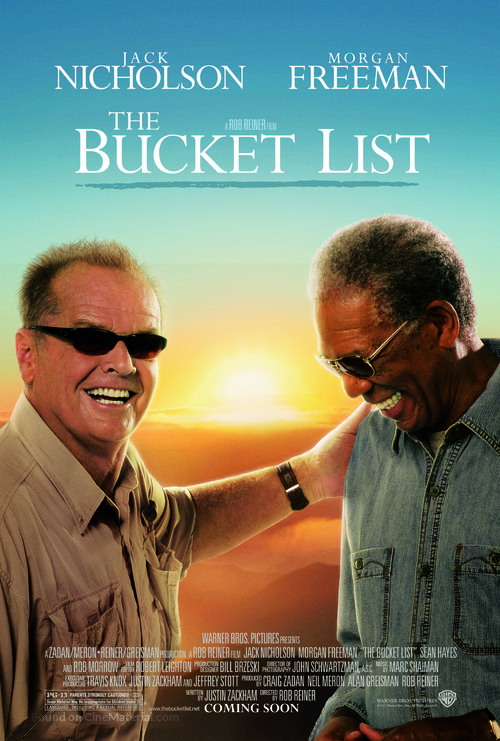 The Bucket List - Advance movie poster