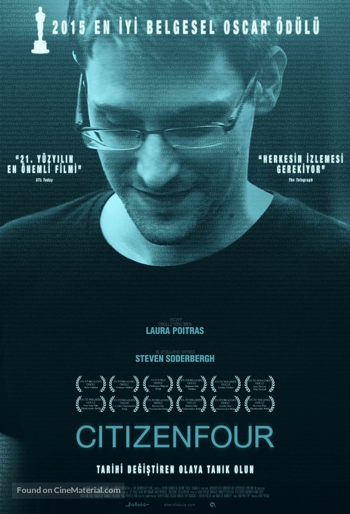 Citizenfour - Turkish Movie Poster