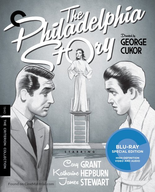 The Philadelphia Story - Blu-Ray movie cover