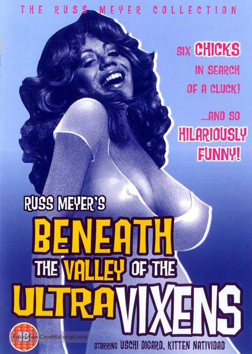 Beneath the Valley of the Ultra-Vixens - British DVD movie cover
