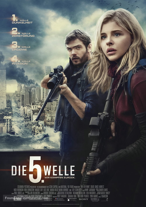 The 5th Wave - German Movie Poster