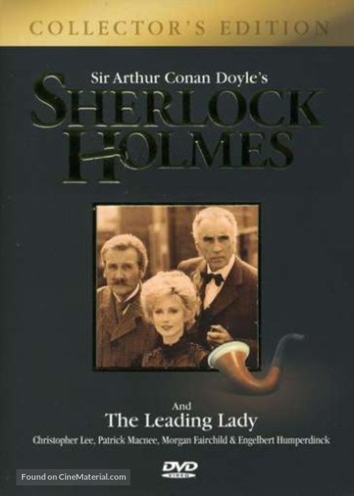 Sherlock Holmes and the Leading Lady - DVD movie cover