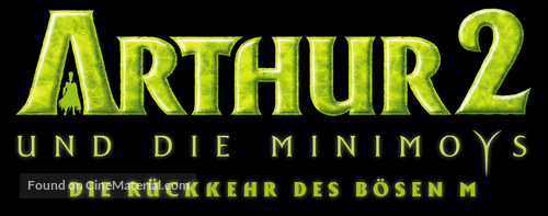 Arthur et la vengeance de Maltazard - German Logo