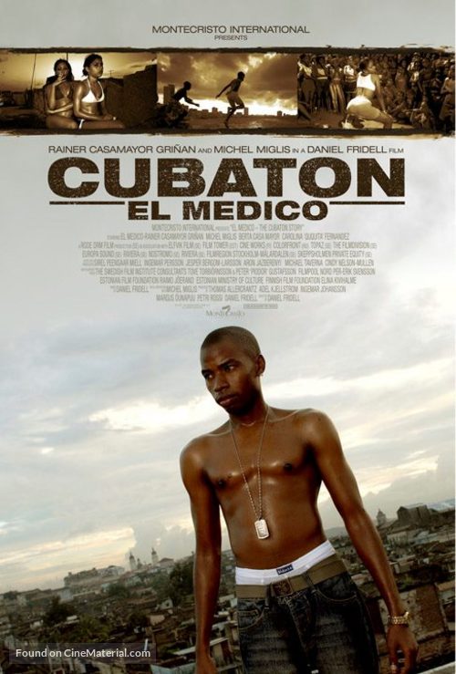 El Medico: The Cubaton Story - Swedish Movie Poster