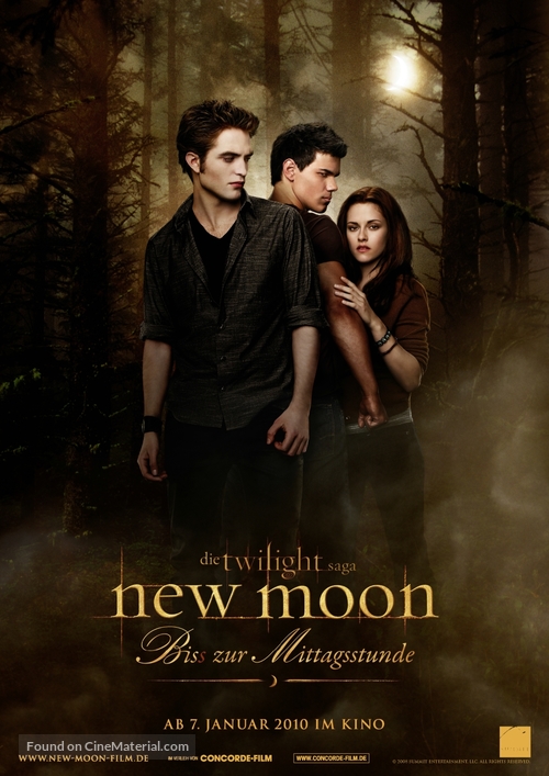 The Twilight Saga: New Moon - German Movie Poster