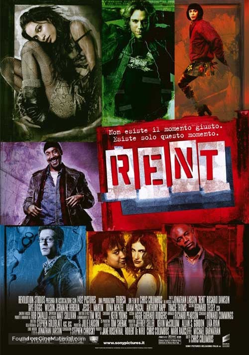 Rent - Italian poster