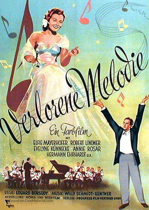 Verlorene Melodie - Austrian Movie Poster