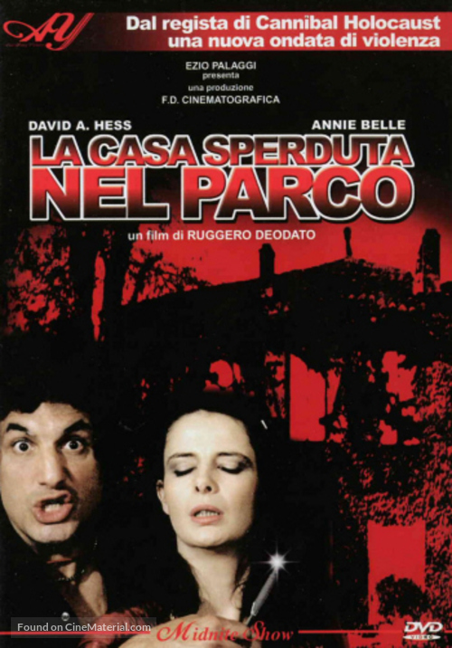 La casa sperduta nel parco - Italian DVD movie cover