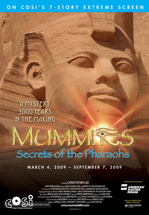 Mummies: Secrets of the Pharaohs - Movie Poster