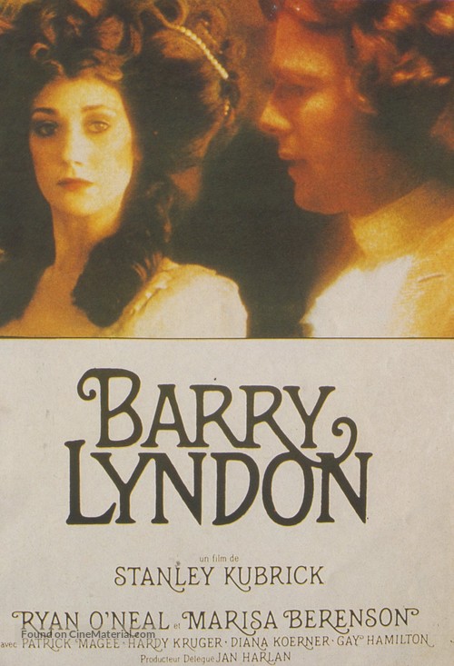 Barry Lyndon - French Movie Poster