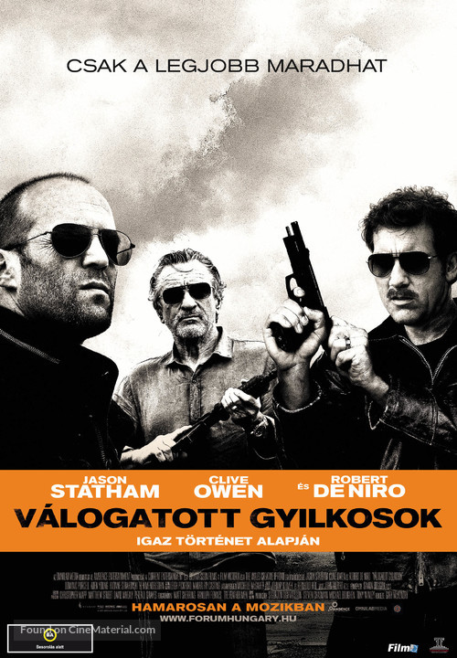 Killer Elite - Hungarian Movie Poster