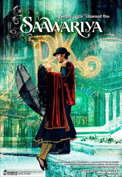 Saawariya - Indian Movie Poster