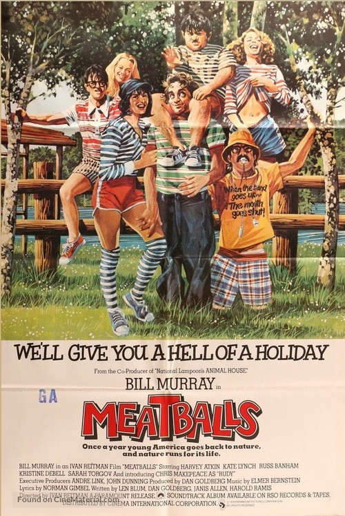 Meatballs - British Movie Poster