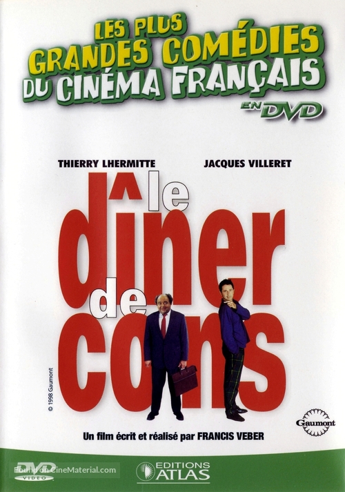 Le d&icirc;ner de cons - French DVD movie cover