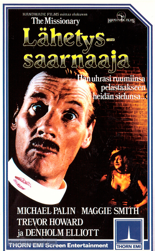 The Missionary - Finnish VHS movie cover