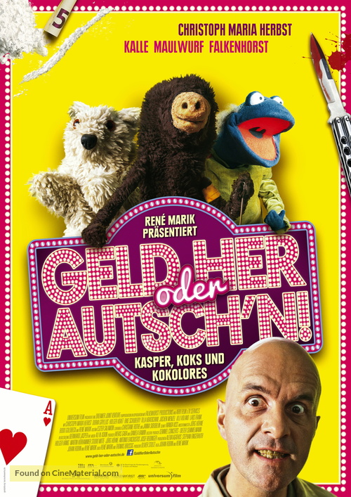 Geld her oder Autsch&#039;n! - German Movie Poster