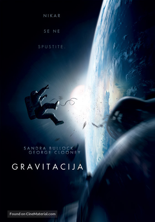 Gravity - Slovenian Movie Poster