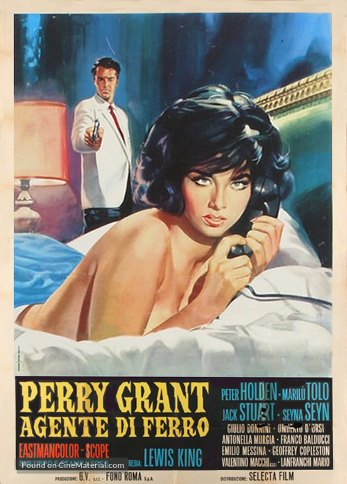 Perry Grant, agente di ferro - Italian Movie Poster