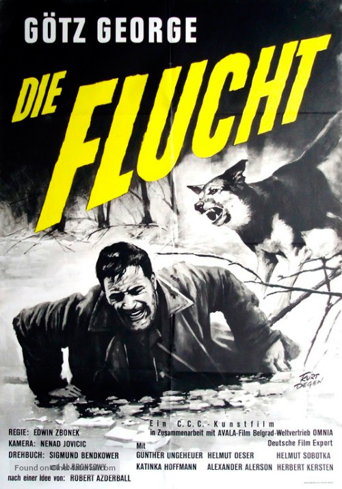Mensch und Bestie - German Movie Poster