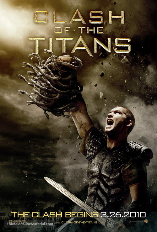 Clash of the Titans - Norwegian Movie Poster