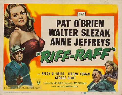 Riffraff - Movie Poster
