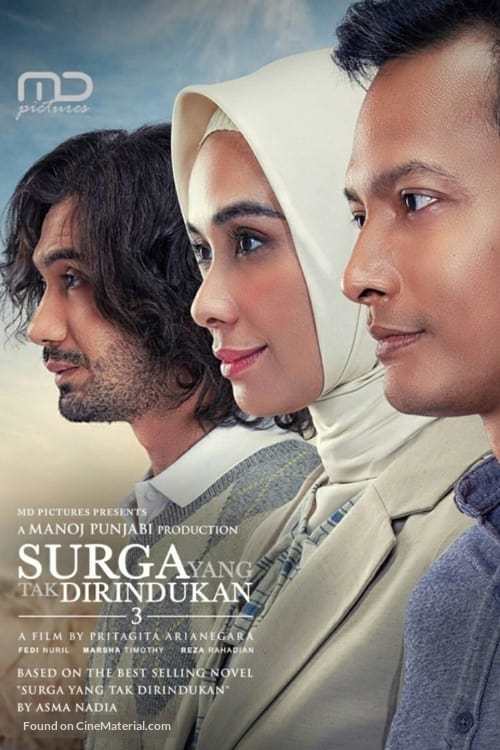 Surga Yang Tak Dirindukan 3 - Indonesian Movie Poster