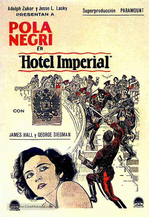 Hotel Imperial - Spanish Movie Poster