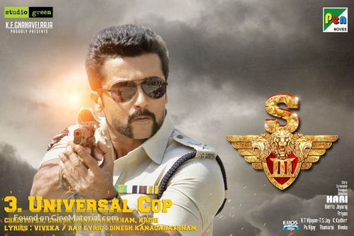 Singam 3 - Indian Movie Poster