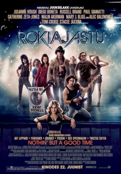 Rock of Ages - Estonian Movie Poster