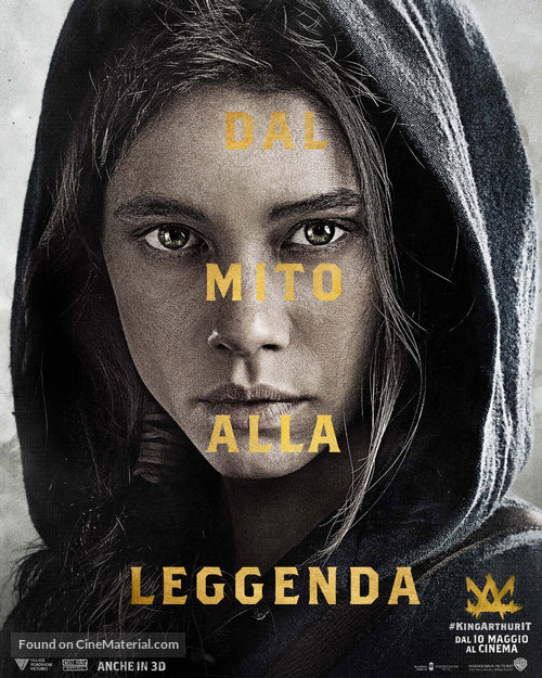 King Arthur: Legend of the Sword - Italian Movie Poster