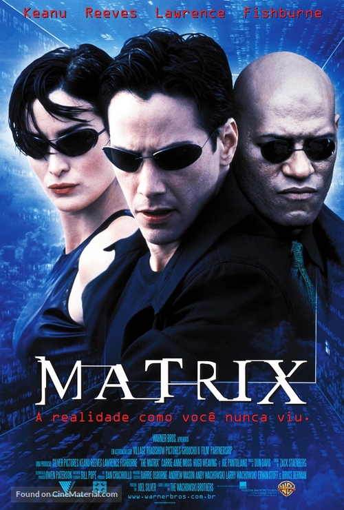 The Matrix - Brazilian Movie Poster