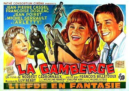 La gamberge - Belgian Movie Poster