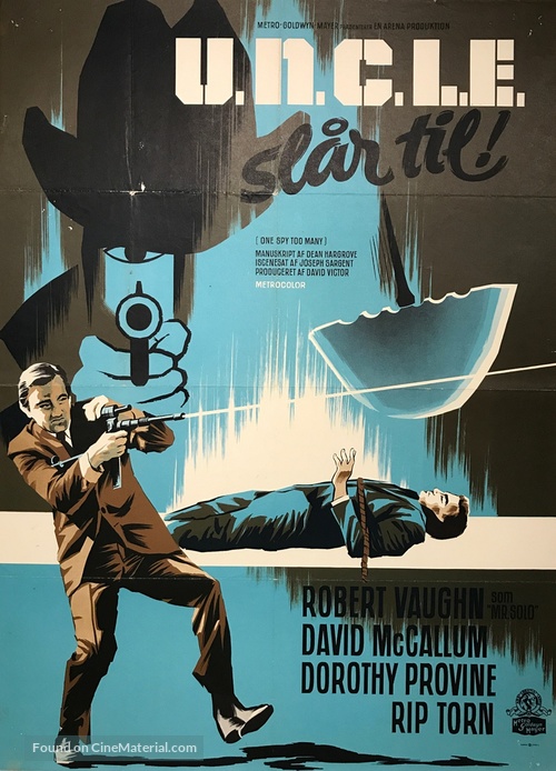 One Spy Too Many - Danish Movie Poster