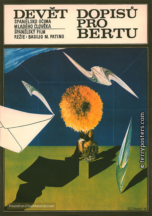 Nueve cartas a Berta - Polish Movie Poster