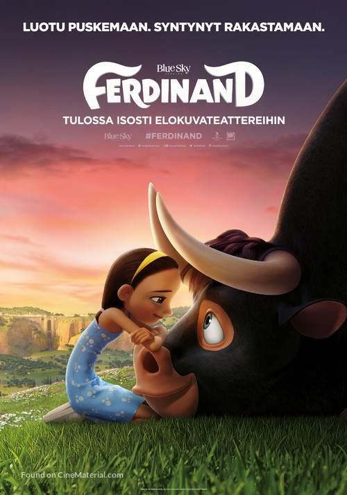 Ferdinand - Finnish Movie Poster