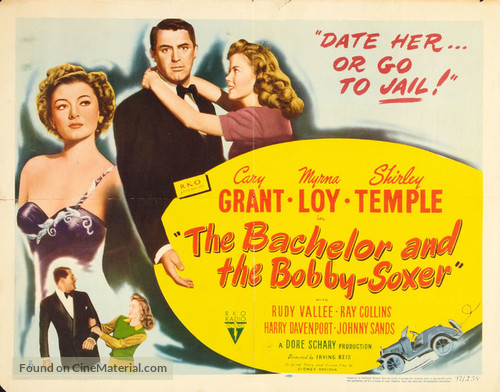 The Bachelor and the Bobby-Soxer - Movie Poster